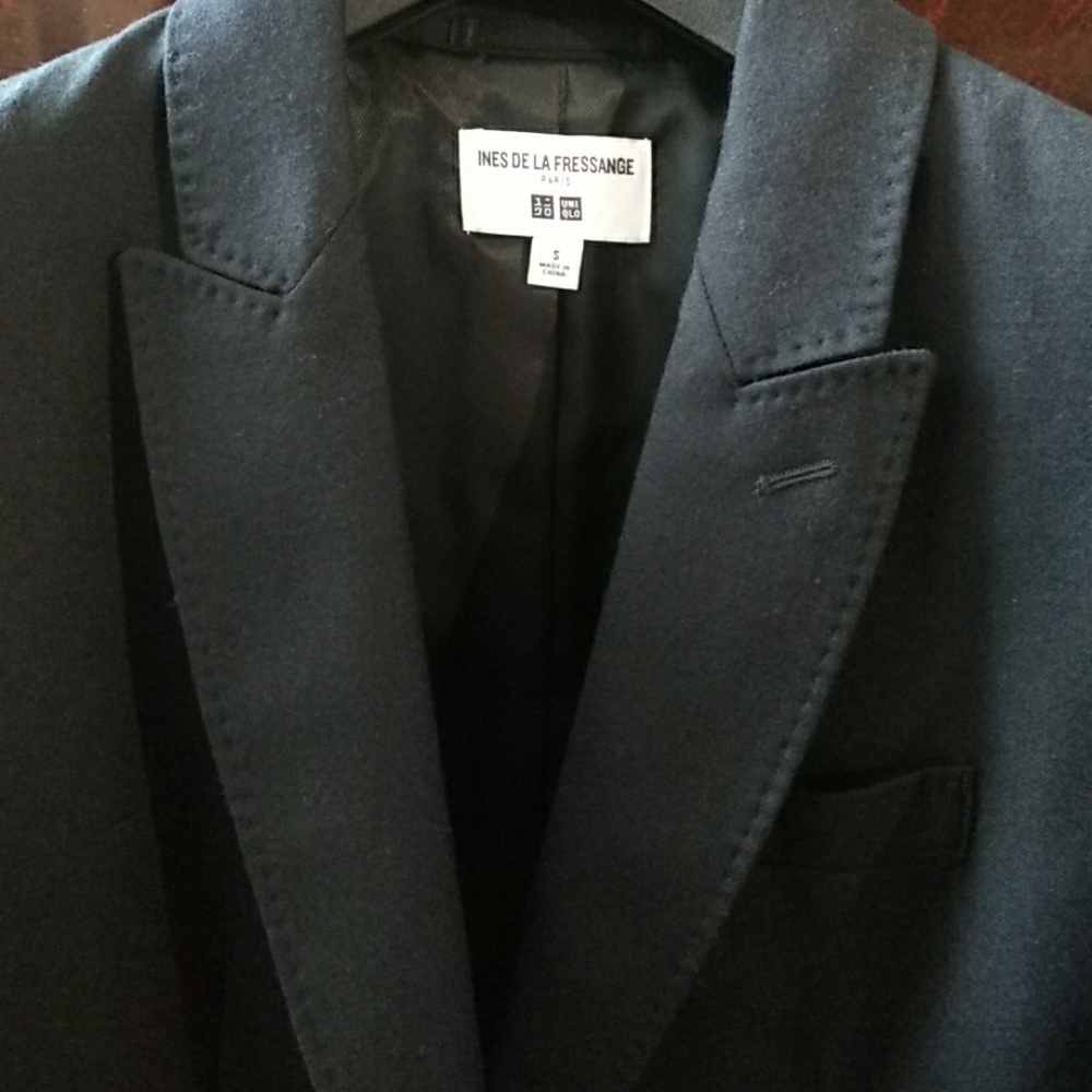 Uniqlo Wool Blend Blazer designes by IDLF